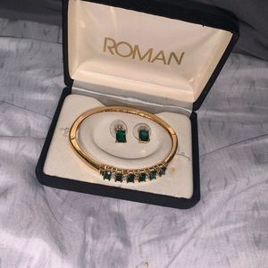 Roman Bracelet and Earring set